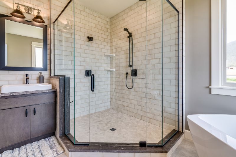 Elegant shower enclosure